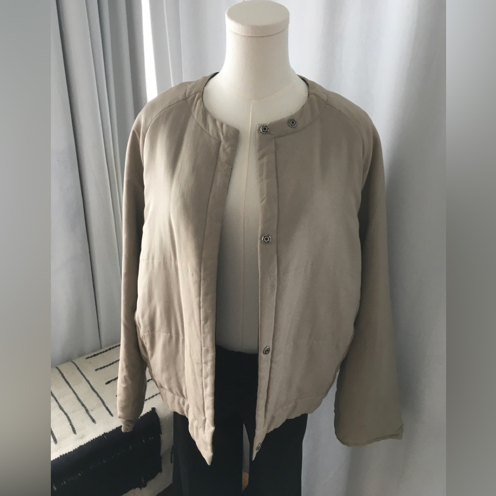 Tan Humanoid bomber jacket woman’s